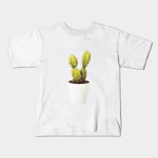 Watercolor Cactus Kids T-Shirt